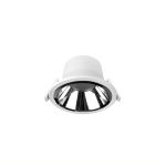 Noxion Downlight LED Apollo 9W 1100lm 60D - 840 Blanco Frio | 145mm - Recorte 120mm - Alu Reflector - UGR <19