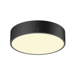 SLV Medo Pro 30 Pared y Luz de techo Aluminium Negro Esférica 10W 1350lm - 930-940 CCT | IP50 - Mejor Reproducción De Color - Regulable 