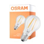 Osram LED Superstar E27 Pera Con Filamento Clara 5.8W 806lm - 927 Luz Muy Cálida | Mejor Reproducción De Color - Regulable - Reemplazo 60W