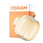 Osram Vintage 1906 LED E27 Special Con Filamento Smoke 12W 550lm - 818 Luz Muy Cálida | Regulable - Reemplazo 40W