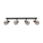 Ledvance LED Decor Foco Firefly Acero Negro 11.2W 1000lm - 827 Luz Muy Cálida | Regulable