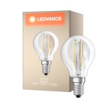 Ledvance Classic LED E14 Pera con Filamento Clara 2.5W 250lm - 827 Luz muy Cálida | Reemplazo 25W