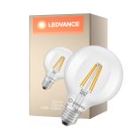 Ledvance Classic LED Globe E27 Globe Con Filamento Clara 3.8W 806lm - 827 Luz Muy Cálida | Reemplazo 60W