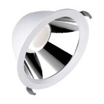 Ledvance Downlight LED Comfort Aluminium Blanco 30W 3600lm 55D - 930-940 CCT | 215mm - Recorte 200mm - IP44 - Mejor Reproducción De Color - UGR<19 - Zigbee Regulable 