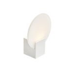 Nordlux Hester Luz De Pared Vidrio Blanco - 9.5W 900lm - 930 Luz Cálida | IP44 - Mejor Reproducción De Color - 3 Pasos Regulable