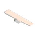 Nordlux Tinia 60 Luz De Pared Metal Blanco - 24W 1800lm - 930-940 CCT | IP44 - Mejor Reproducción De Color - 3 Pasos Regulable