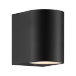 Nordlux Dion Luz De Pared Aluminium Negro | Apta para 1x GU10