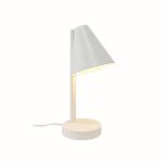 Nordlux Lámpara De Mesa Wilmer Metal Blanco | Apta para 1x E14