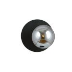 Emibig Luz De Pared Oslo Acero Negro | Apta para 1x E14 - Max 10W