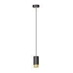 Emibig Colgante De Luz Fumiko Acero Negro | Apta para 1x GU10 - Max 10W