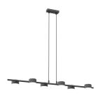 Emibig Colgante De Luz Sora Acero Negro | Apta para 6x GX53 - Max 12W