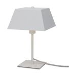 It's about RoMi Lámpara De Mesa Perth Hierro Blanco | Apta para 1x E14 
