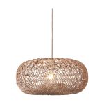 Good&Mojo Colgante De Luz Arizona Rattan Natural S | Apta para 1x E27 