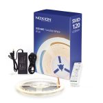 Noxion Tiras LED Naga 5 Metro Set completo - Zigbee - 24V - 120LEDs/m - 9.6W/m - 930-965 Ajustable Blanco | 8mm - IP20 - Mejor Reproducción De Color - SMD2835
