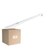 Multipack 4x Noxion Pantalla Click V2 LED T8 | Apta para 1x 120cm Tubo LED