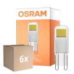 Multipack 6x Osram LED Capsule G9 Clara 1.8W 200lm - 827 Luz Muy Cálida | Reemplazo 20W