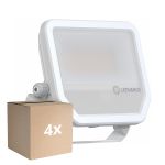 Multipack 4x Ledvance Proyector LED Aluminium Blanco 41//27W 6000lm 100D - 865 Luz De Día | IP66 - Simétrico