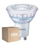 Multipack 10x Philips MASTER Value Foco LED GU10 PAR16 5.5W 575lm 36D - 940 Blanco Frio | Mejor Reproducción De Color - Regulable - Reemplazo 80W