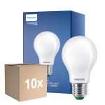 Multipack 10x Philips MASTER LED Bulbo Ultra Efficient E27 Pera Mate 7.3W 1535lm - 840 Blanco Frio | Reemplazo 100W