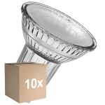 Multipack 10x Ledvance Foco LED GU10 PAR16 8W 750lm 36D - 830 Luz Cálida | Reemplazo 100W