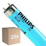 Multipack 25x Philips MASTER TL-D 18W - Azul | 60cm