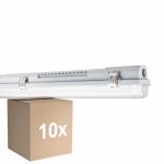 Multipack 10x Ledvance LED Prueba De Vapor Alojamiento MT Gen 3 IP65 | Apta para 1x60cm Tubo LED