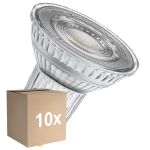 Multipack 10x Ledvance Foco LED GU10 PAR16 3.7W 350lm 36D - 927 Luz Muy Cálida | Mejor Reproducción De Color - Regulable - Reemplazo 35W