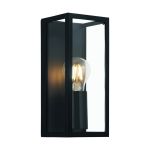 Eglo Luz De Pared Alamonte 2 Acero Negro | IP44 - Apta para 1x E27