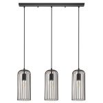 Eglo Colgante De Luz Roccamena Negro, Cobre | Apta para 3x E27