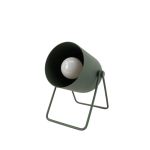 Eglo Lámpara De Mesa Tilston Acero Verde | Apta para 1x E14
