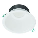 Philips Downlight LED Coreline DN142B Aluminium Blanco 11W 1200lm 60D - 830 Luz Cálida | Recorte 155mm - IP20 - Blanco Reflector