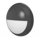 Noxion Plaf&oacute;n LED Techo/Pared Pro V2 12/16/20W 2400lm - 830-840-865 CCT | 325mm - IP65 - Sensor de Movimiento y Luz + P&aacute;rpado Circulo Negro