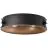 Brilliant Zois Luz de techo Metal Negro | 420mm - Apta para 2x E27