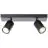 Brilliant Jello Luz de techo Metal Mate Negro 9W 690lm - 830 Luz Cálida | Incl. 2x GU10