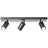 Brilliant Jello Luz de techo Metal Mate Negro 13.5W 1035lm - 830 Luz Cálida | Incl. 3x GU10