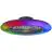 Brilliant Salerno Ventilador De Techo Plástico Negro 54W 6800lm - 830-865 CCT+RGB | 577mm - Mando A Distancia Regulable
