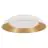 Ledvance Lámpara LED Orbis Alva Blanco y Madera 36W 1600lm - 830 Luz Cálida | Regulable al tacto