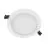 Ledvance Downlight Slim Alu Blanco 13W 1300lm 90D - 830 Luz Cálida | Recorte 150mm - IP44 