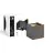 D'Lite Luz De Pared Nova Negro Up & Down 4.9W 480lm - 830 Luz Cálida | IP54 - Ángulo de haz ajustable