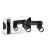 D'Lite Techo Foco Clio Negro Ajustable| Apta para 2x GU10