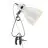 Nordlux Lámpara De Mesa Cyclone Clamp Metal Blanco | Apta para 1x E14