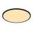 Nordlux Plafón LED Techo/Pared Oja 60 38W 830 3000lm Negro IP20 | 3 pasos Regulable - Luz Cálida