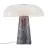 DFTP by Nordlux Lámpara De Mesa Glossy Mármol y Vidrio Gris | 320mm - Apta para 1x E27