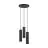 Nordlux Colgante De Luz Tilo Metal Negro | IP20 - Apta para 3x GU10