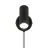 Nordlux Vico Luz De Pared Negro | Apta para GU10