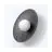 Emibig Luz De Pared Vibez Acero Negro | Apta para 1x G9 - Max 8W