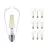 Multipack 10x Philips Corepro LED Bulbo E27 Edison con Filamento Clara 7W 806lm - 827 Luz muy Cálida | Reemplazo 60W