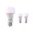 Multipack 3x Calex Smart Tuya Wifi E27 Pera 8.5W 806lm - 822-840 Ajustable Blanco | RGBW - Regulable - Reemplazo 60W