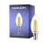 Noxion Lucent LED E14 Vela con Filamento Clara 4.5W 470lm - 827 Luz muy Cálida | Regulable - Reemplazo 40W