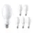 Multipack 6x Philips TrueForce Core LED E27 HPL/SON Mate 18W 3000lm 300D - 840 Blanco Frio | Reemplazo 80W